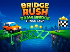 Mäng Bridge Rush - Draw Bridge Puzzle Game Internetis