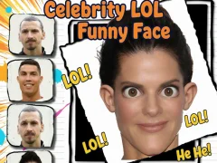 Mäng Celebrity LOL Funny Face Internetis