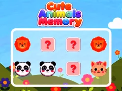 Mäng Cute Animals Memory Internetis