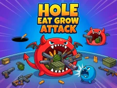 Mäng Hole Eat Grow Attack Internetis
