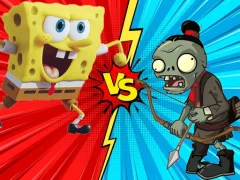 Mäng Zombie Vs SpongeBoob Internetis