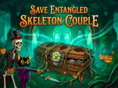 Mäng Save Entangled Skeleton Couple Internetis