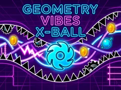 Mäng Geometry Vibes X-Ball Internetis