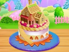 Mäng Doll House Cake Cooking Internetis