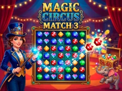 Mäng Magic Circus Match 3 Internetis