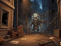 Mäng Terrifying Zombie Escape Internetis