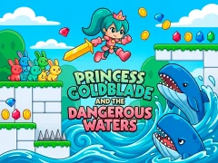Mäng Princess Goldblade and the Dangerous Waters Internetis