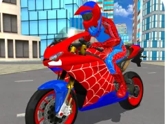 Mäng Hero Stunt Spider Bike Simulator 3d 2 Internetis
