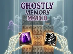 Mäng Ghosts Memory Match Internetis