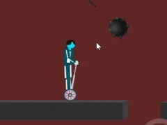 Mäng Happy Wheels Squid Internetis