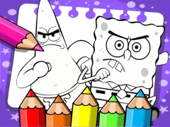 Mäng Sponge Bob Coloring Book Internetis