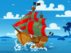 Mäng Pirate Ships Hidden Internetis