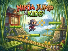 Mäng Ninja Jump Kids Internetis