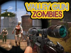 Mäng Valley Gun Zombies Internetis