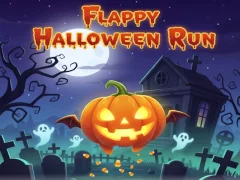 Mäng Flappy Halloween Run Internetis