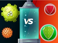 Mäng Virus Fight Internetis