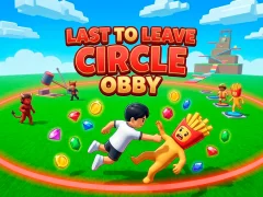 Mäng Last to Leave Circle Obby Internetis