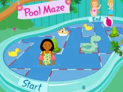 Mäng Kelly Club: Pool Maze Internetis