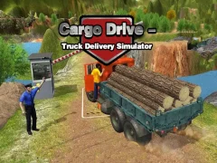 Mäng Cargo drive - Truck Delivery Simulator Internetis