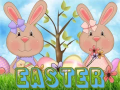 Mäng Easter Puzzle Internetis