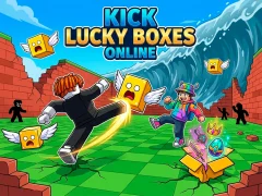 Mäng Kick Lucky Boxes Online Internetis