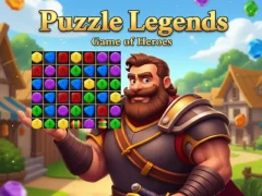 Mäng Puzzle Legends Game of Heroes Internetis