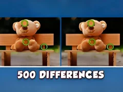 Mäng Find 500 Differences Internetis
