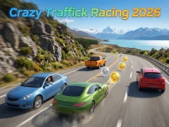 Mäng Crazy Traffick Racing 2026 Internetis