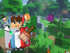 Mäng Draw a skin for Mineblock with physics Internetis