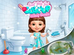 Mäng Sweet Baby Girl Cleanup Messy House Internetis