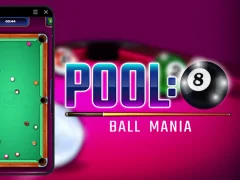 Mäng Pool 8 Ball Mania Internetis