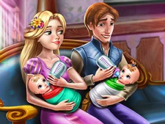 Mäng Rapunzel Twins Family Day Internetis