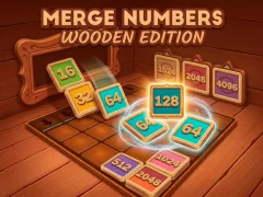 Mäng Merge Numbers Wooden Edition Internetis