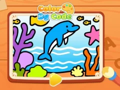 Mäng Color By Code: Dolphin Internetis