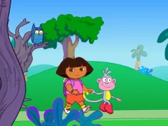 Mäng Dora the Explorer: Spooky Forest Internetis