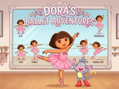 Mäng Dora's Ballet Adventures Internetis