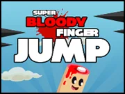 Mäng Super Bloody Finger Jump Internetis