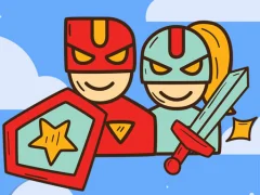 Mäng Super Warrior Match 3 Internetis