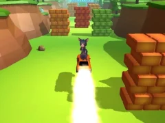 Mäng Ratomilton Flying Car Race Internetis