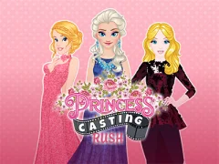 Mäng Princesses Casting Rush Internetis