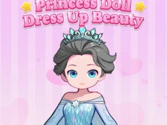 Mäng Princess Doll Dress Up Beauty Internetis