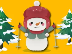 Mäng Break The Snowman Xmas Internetis