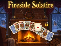 Mäng Fireside Solitaire Internetis
