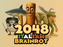 Mäng 2048 Italian Brainrot Internetis