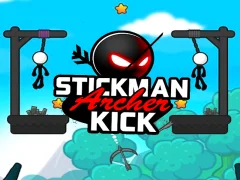 Mäng Stickman Archer Kick Internetis