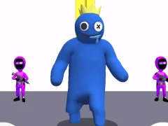 Mäng Friends Rainbow Survival Race Internetis
