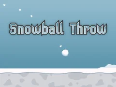 Mäng Snowball Throw Internetis