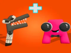Mäng Merge Alphabet: 2D Run Internetis