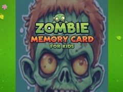 Mäng Zombie Memory Card For Kids Internetis