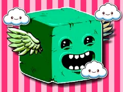 Mäng Cube Endless Jumping Internetis